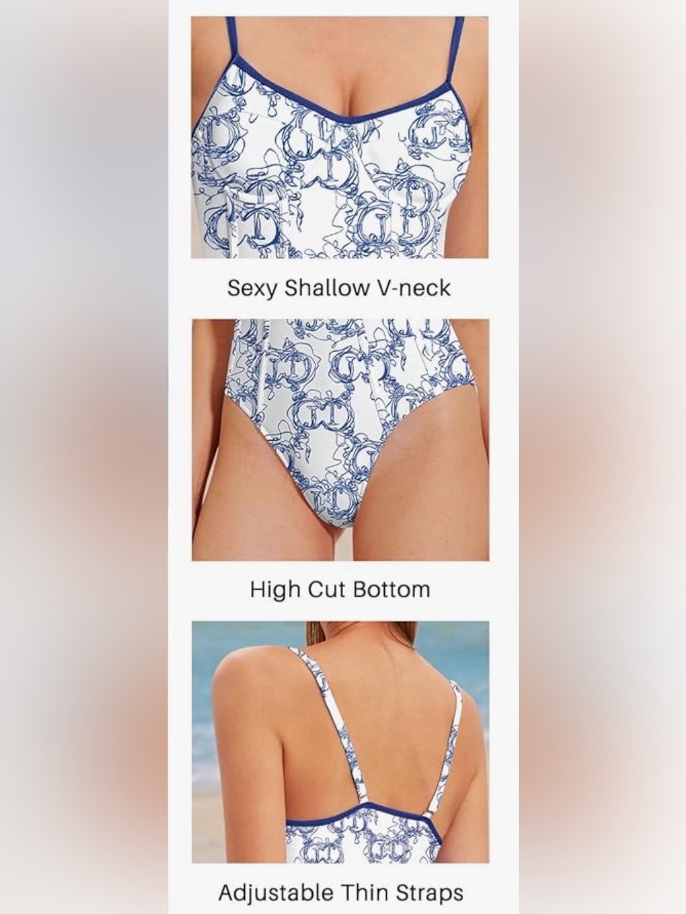 Toile Swimsuit - NWOT - Picture 3 of 6